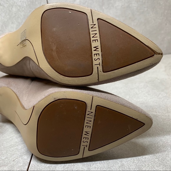 Nine West Just Like Me suede ankle boots 6.5 W - Picture 13 of 14